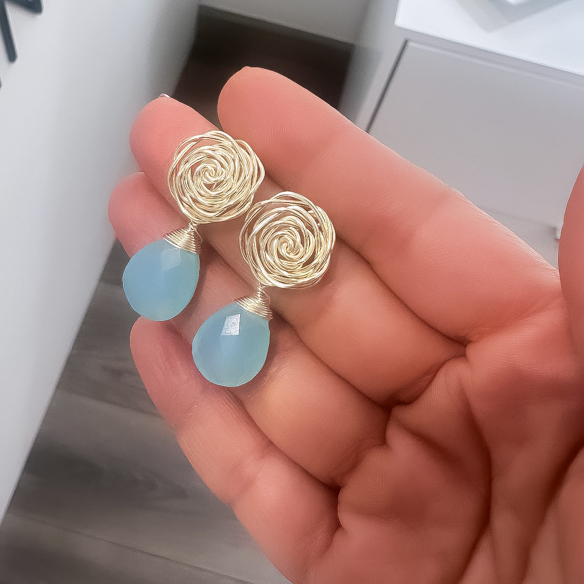 Aros rose calcedonia