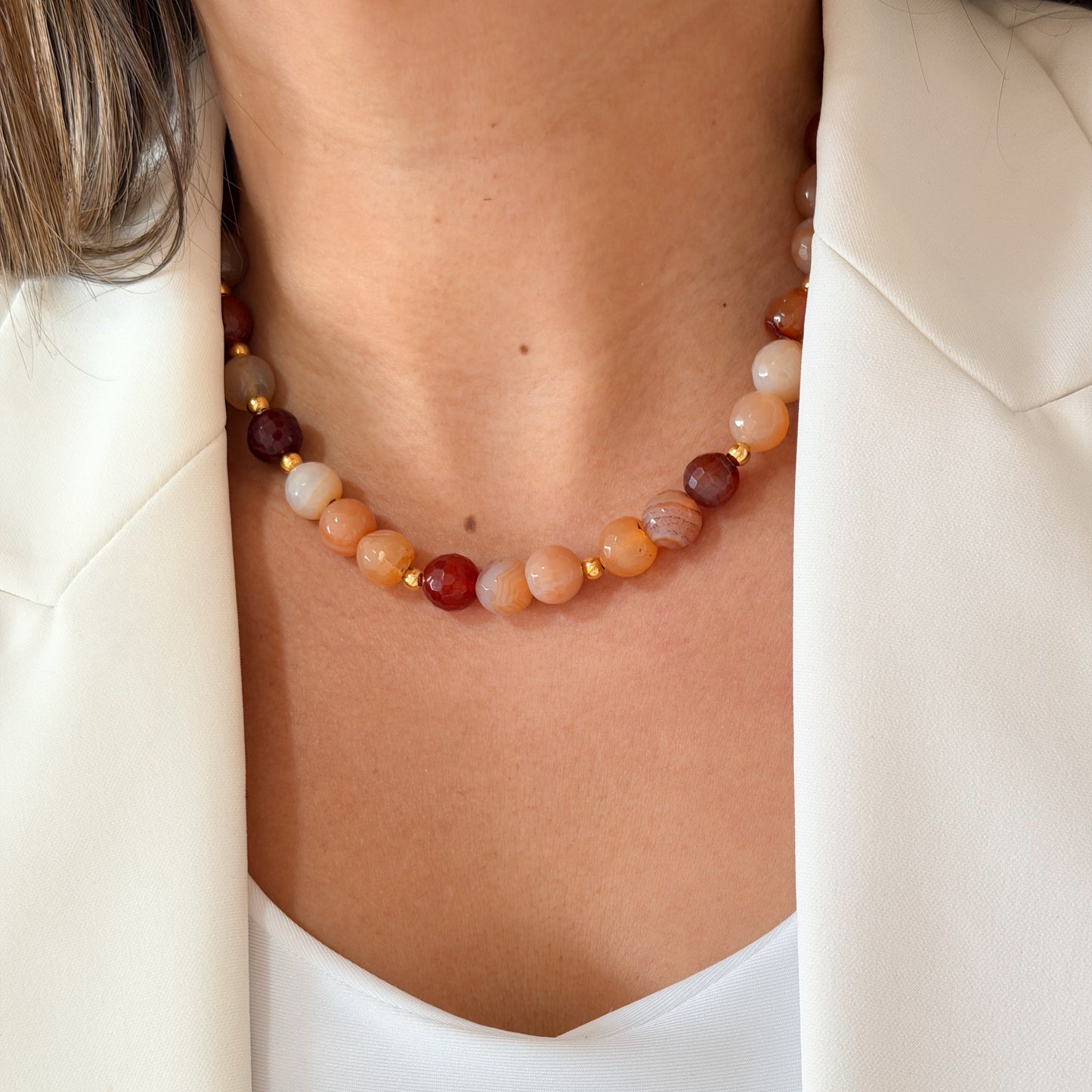 Collar caramel