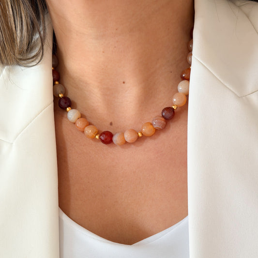 Collar caramel