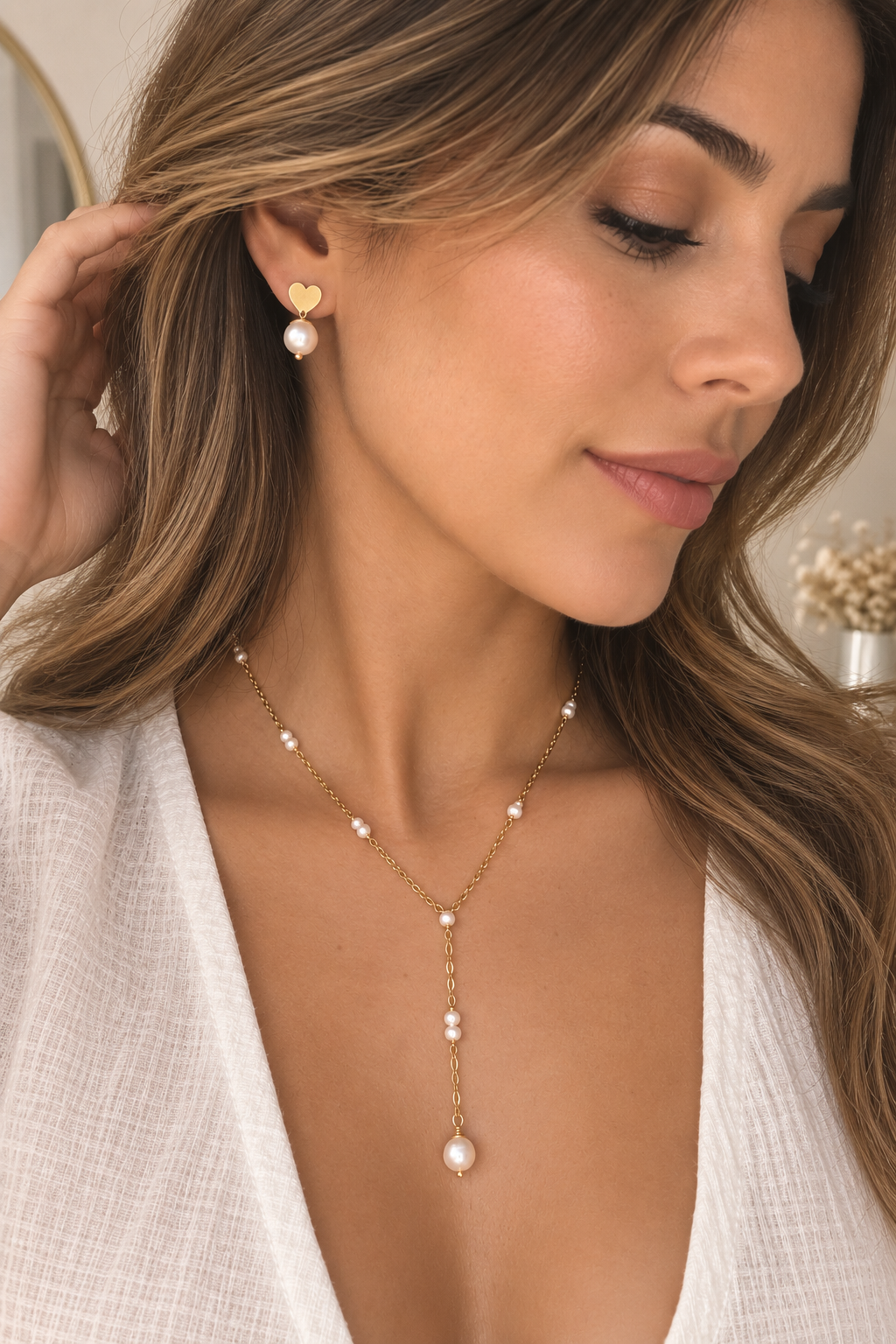 Conjunto alma perla