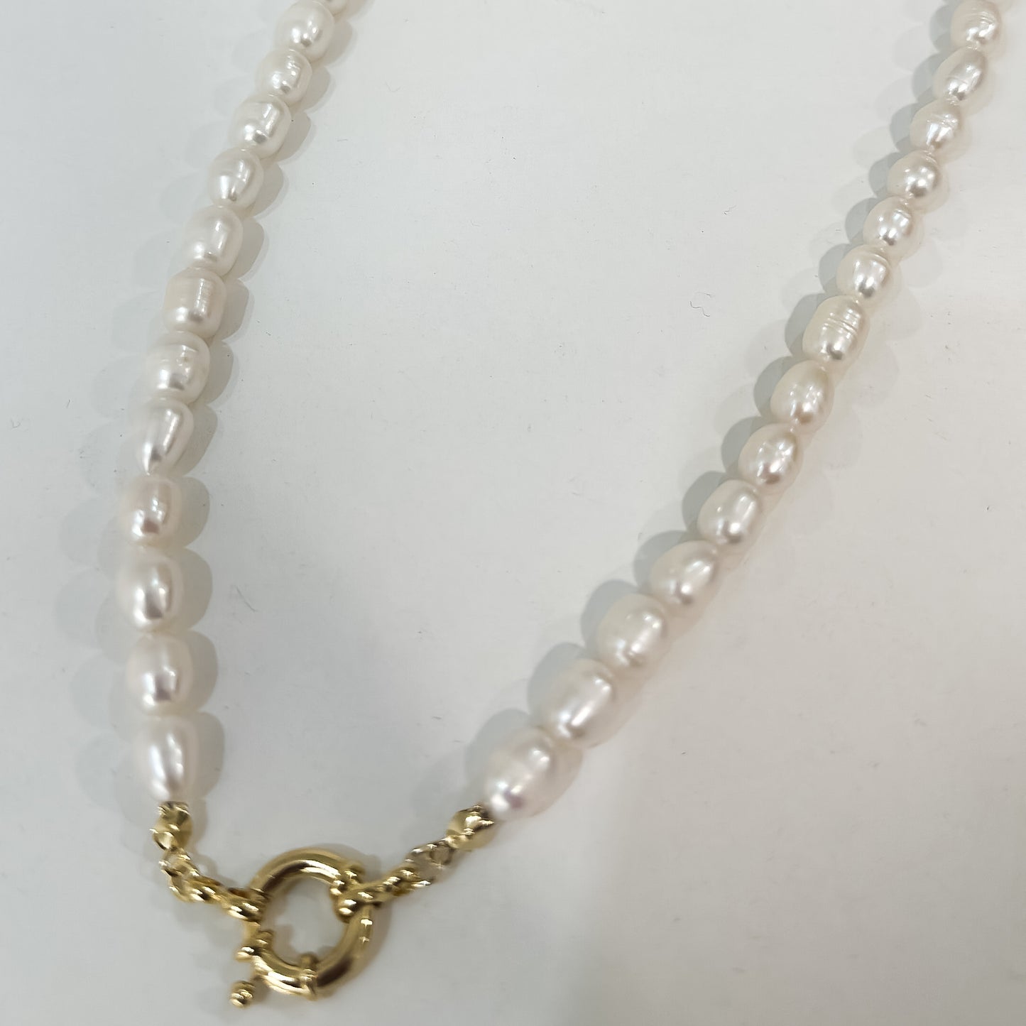 Collar loise perlas naturales