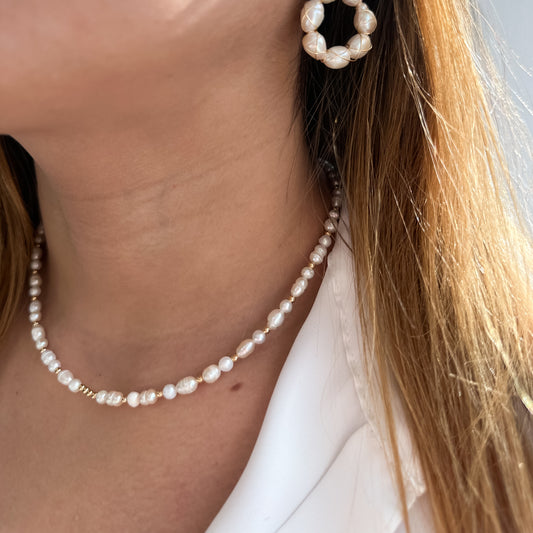 Collar lucia perlado