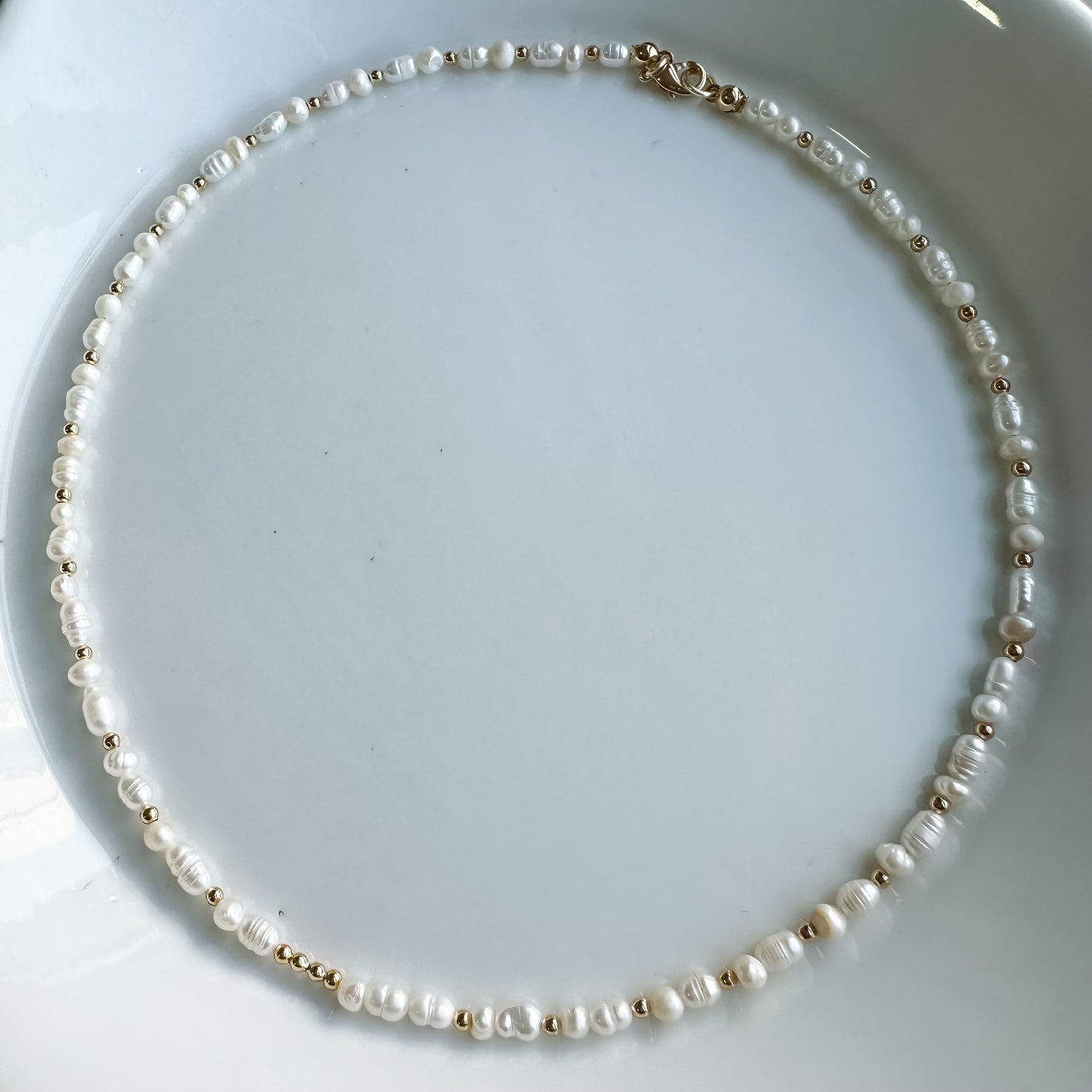 Collar lucia perlado