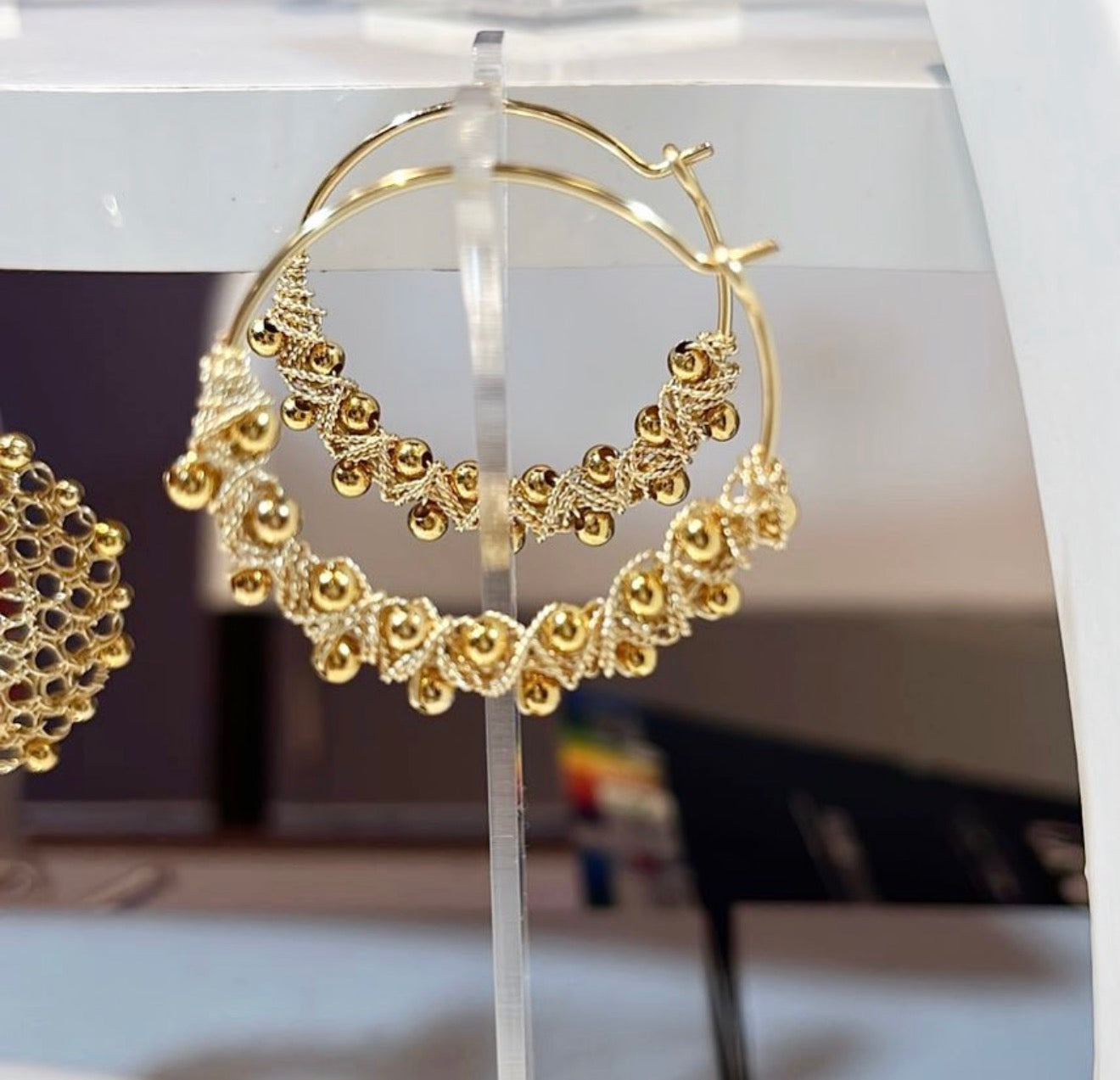Argollas torneadas