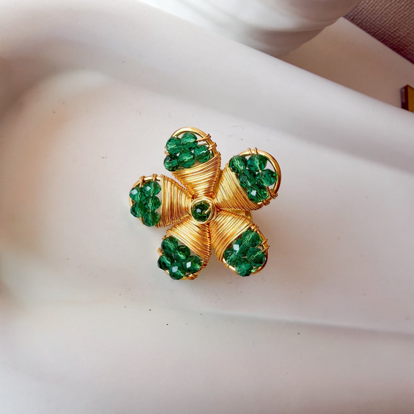 Anillo flor