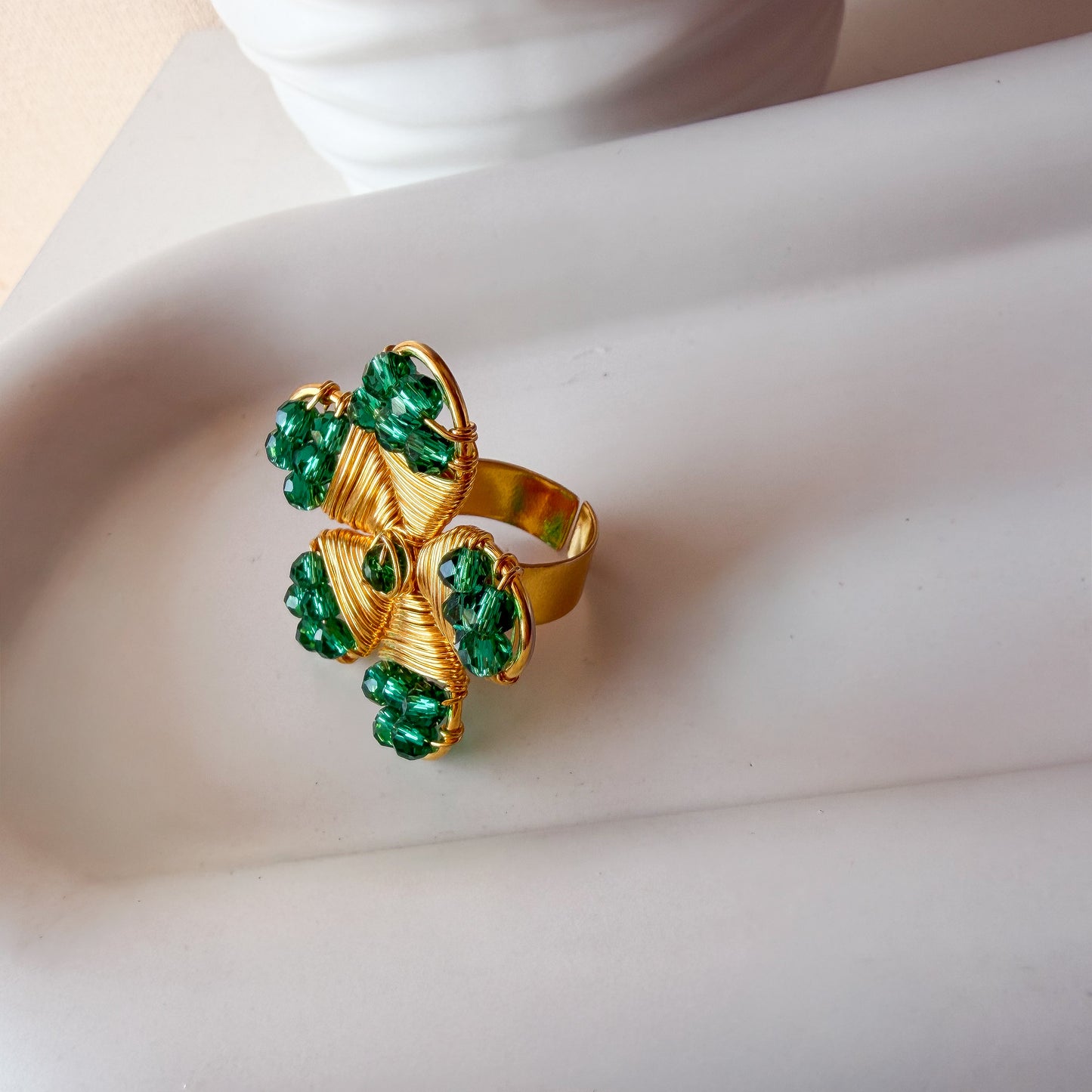 Anillo flor