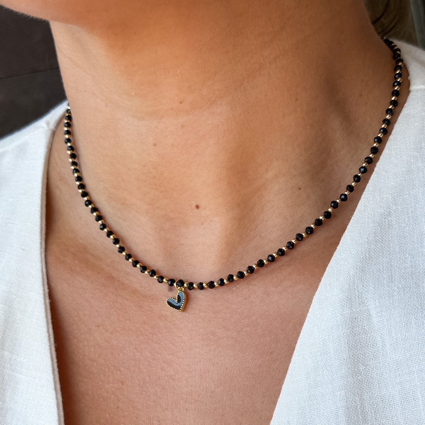 Collar heartblack