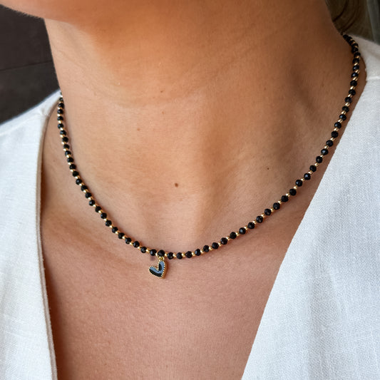 Collar heartblack