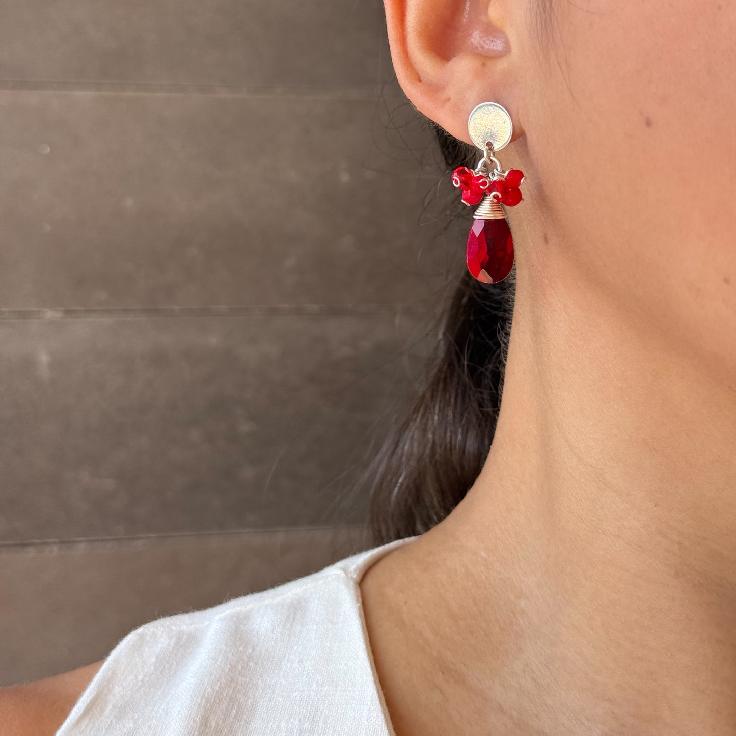 Aros natural silver
