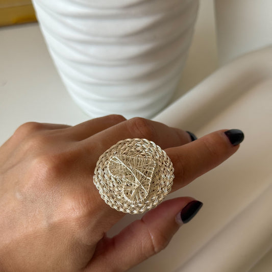 Anillo heart silver