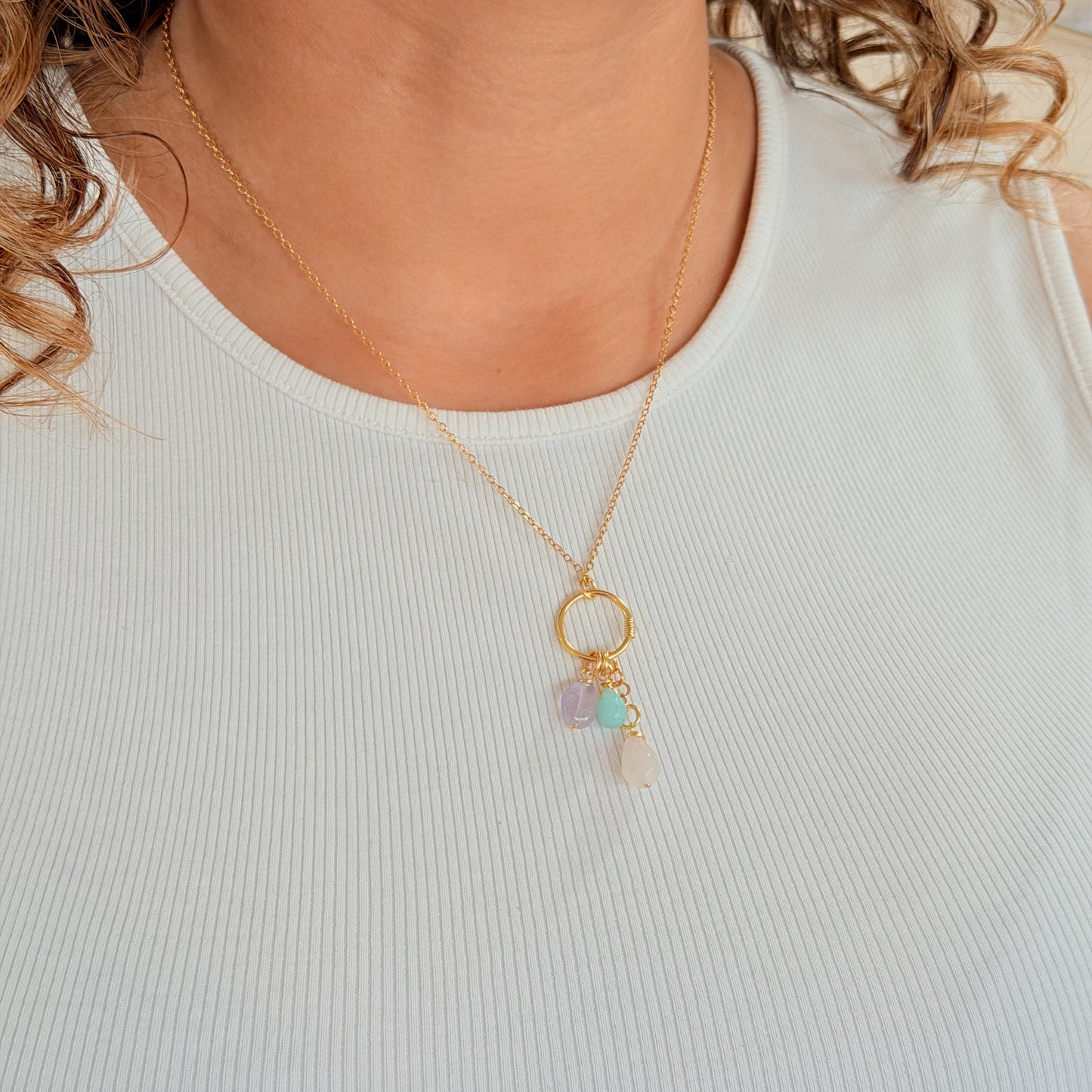 Collar corazon eterno