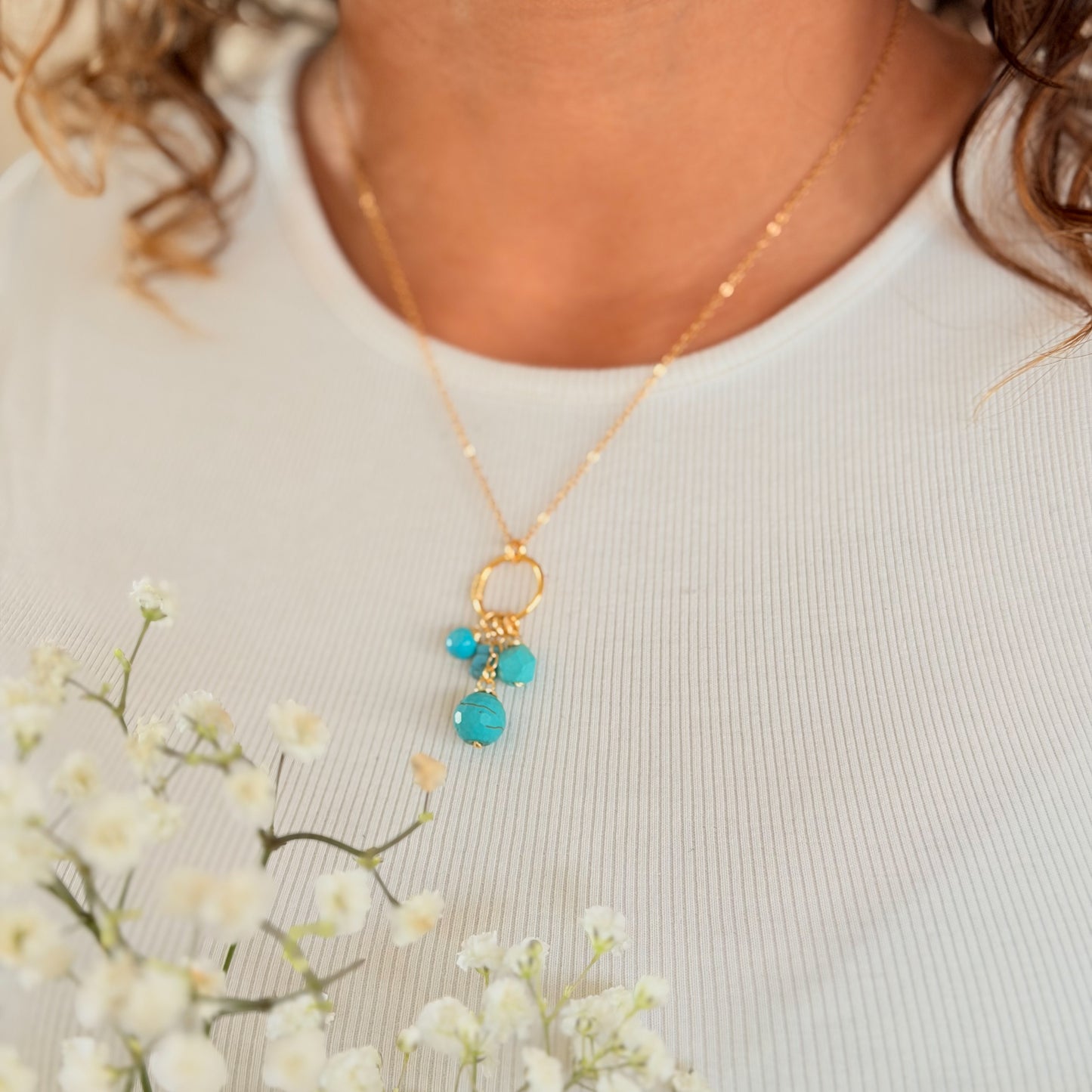 Collar corazon eterno