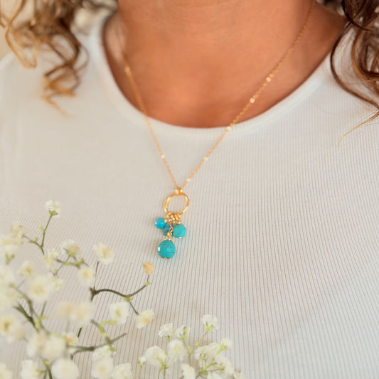 Collar corazon eterno
