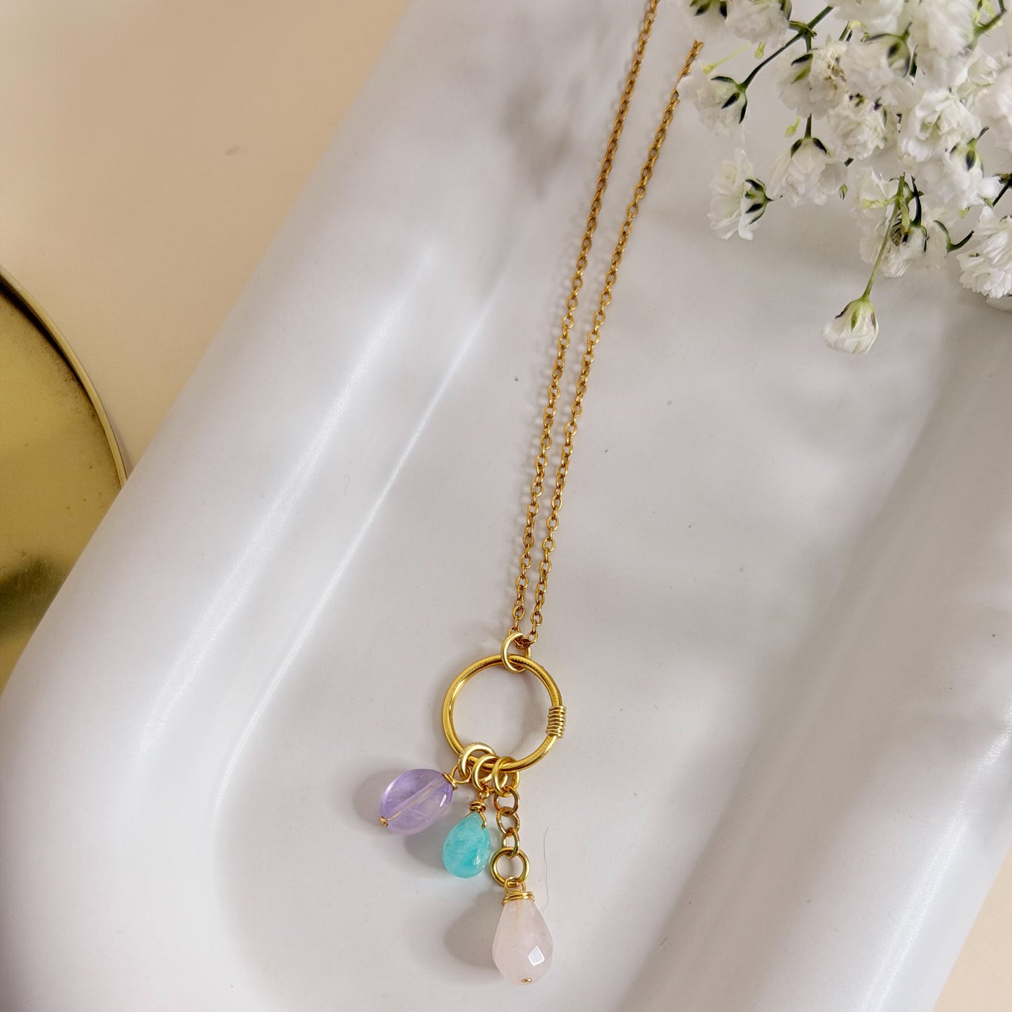 Collar corazon eterno