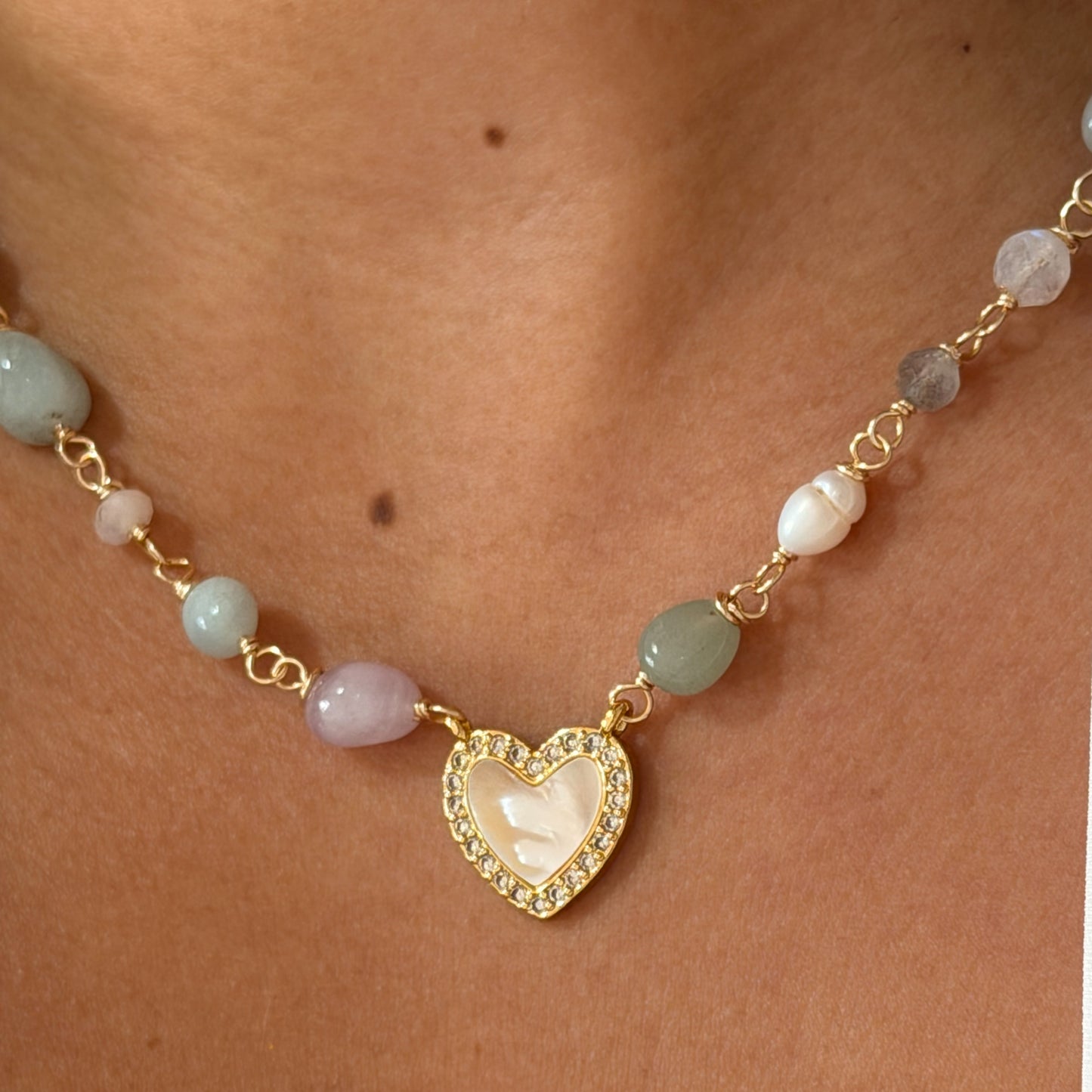 Collar destello de amor