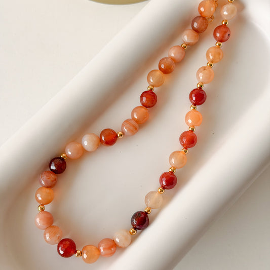 Collar caramel