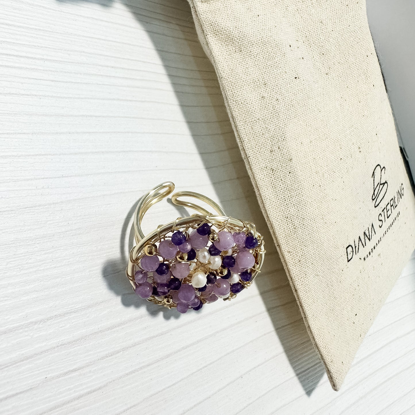 Anillo vicky lila